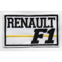 Patch écusson brodé 10x6 Renault F1