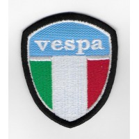 0191 Parche emblema bordado 7x6 VESPA PIAGGIO