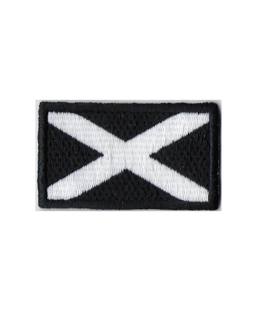 Patch emblema bordado 6X3,7 bandeira ESCÓCIA