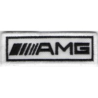 1088 Patch emblema bordado 8X3 AMG MERCEDES