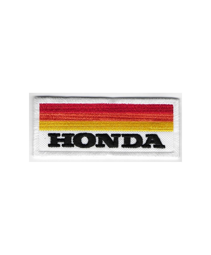 0080 Parche emblema bordado 10x4 Honda