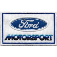 0767 Patch emblema bordado 10x6 FORD MOTORSPORT