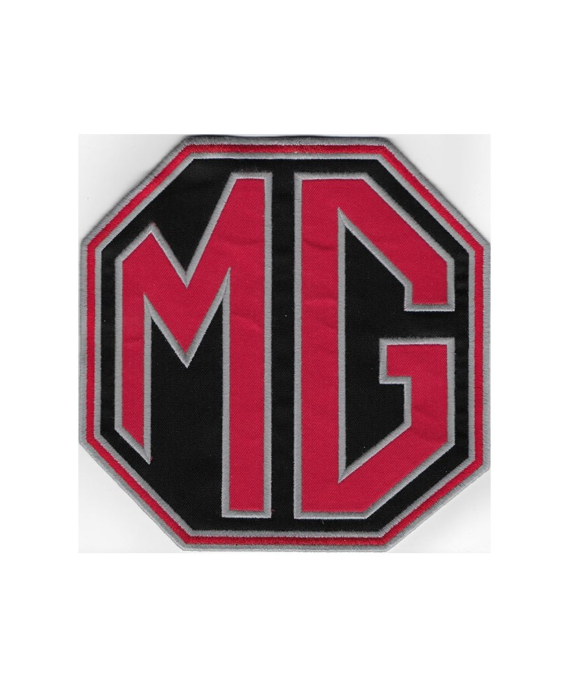 0910 Embroidered patch 18x18 MG MOTOR MORRIS GARAGES