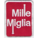 1207 Patch emblema bordado 8x6 1000 MIGLIA
