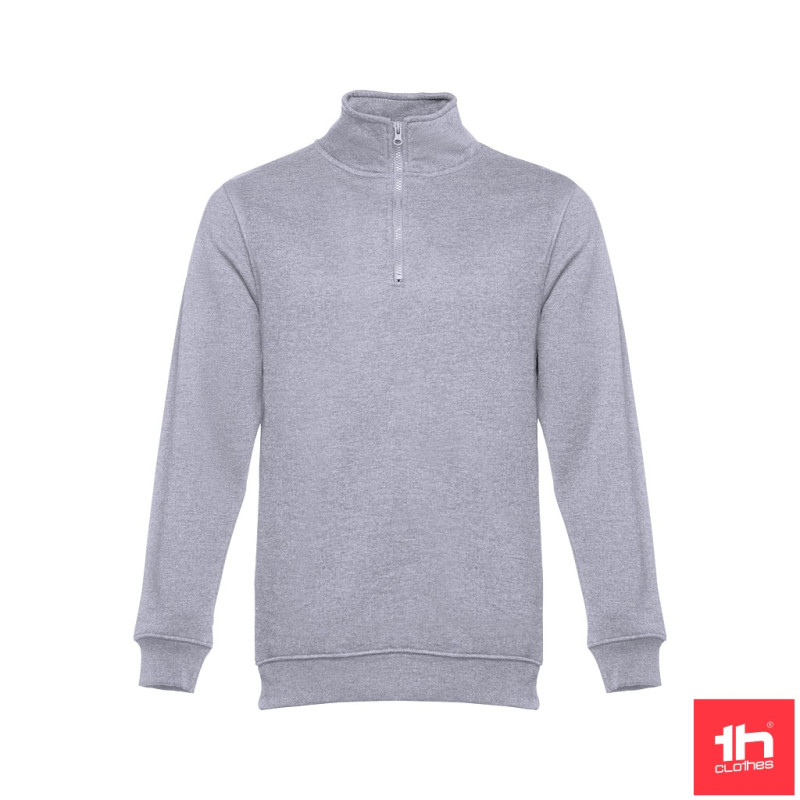2348 Sweatshirt unissexe THC BUDAPEST avec fermeture éclair 1/4