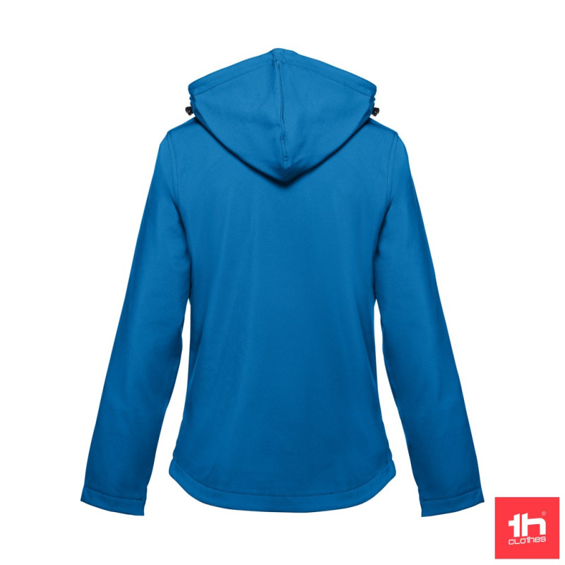 1912 casaco softshell senhora com capucho personalisado 1 patch
