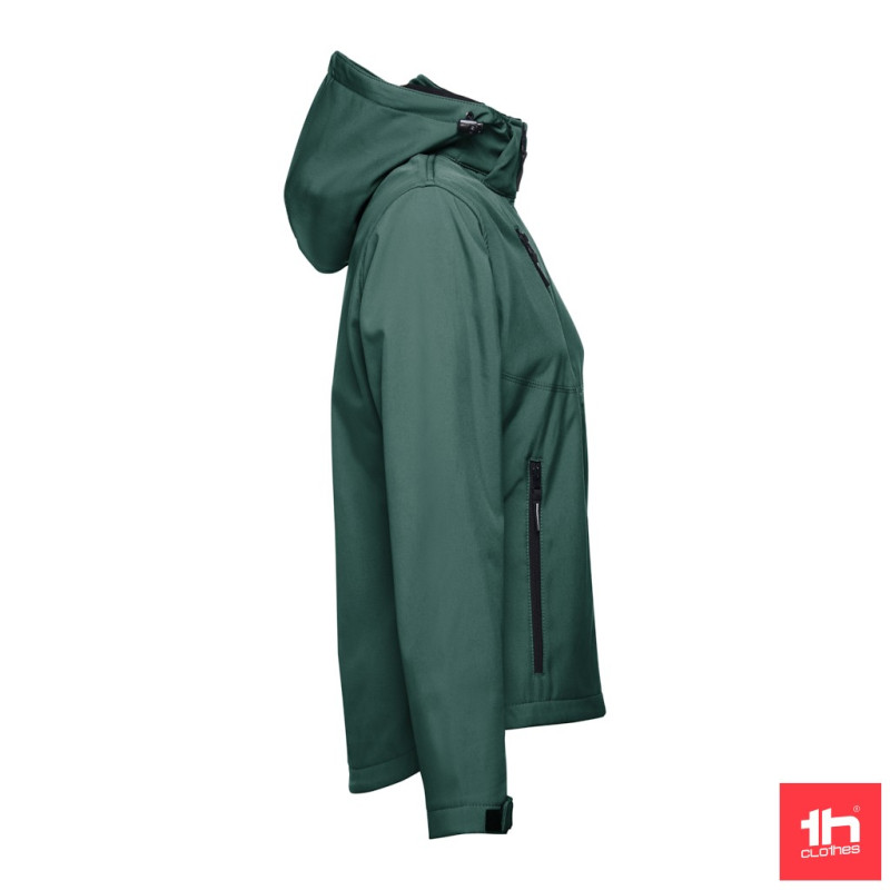 1912 veste softshell femme avec capuche personalisé 1 patch