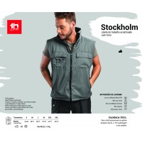 2361 Gilet de travail moletoné THC STOCKHOLM