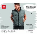 2361 Workwear padded bodywarmer THC STOCKHOLM