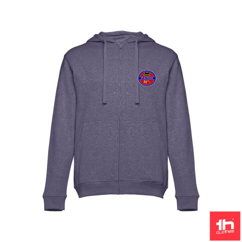 2358 Veste sweat zippé THC AMSTERDAM homme avec capuche