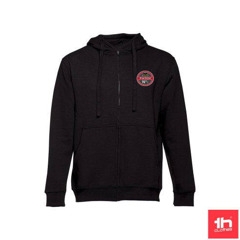 2358 Veste sweat zippé THC AMSTERDAM homme avec capuche