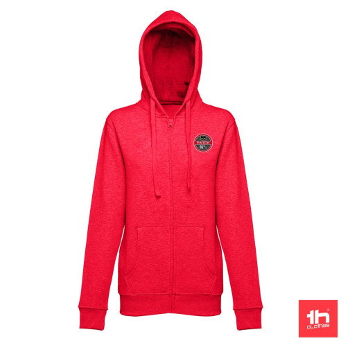 2359 Veste sweat zippé femme THC AMSTERDAM WOMAN avec capuche