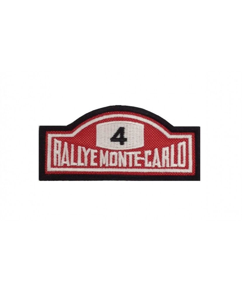 1922 Patch emblema bordado 10x4 RALLYE MONTE-CARLO 4