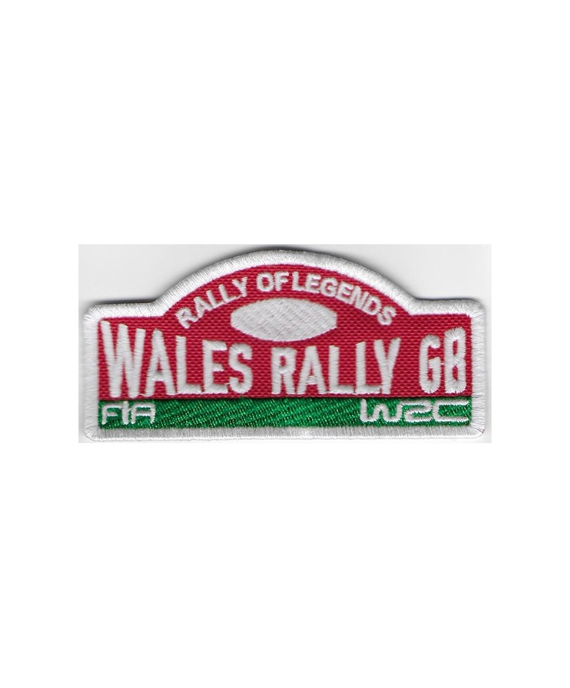 2408 Embroidered patch 10x4 RALLY SANREMO