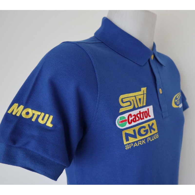 1192 polo SUBARU STI WRX RACING MCRAE Premium Quality