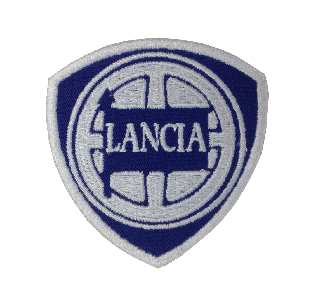 Lancia embroidered cloth badge 
