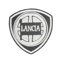 0829 Embroidered patch 7x7 LANCIA 1907