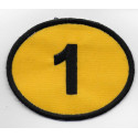 0187 Patch emblema bordado 9x7 VESPA PIAGGIO
