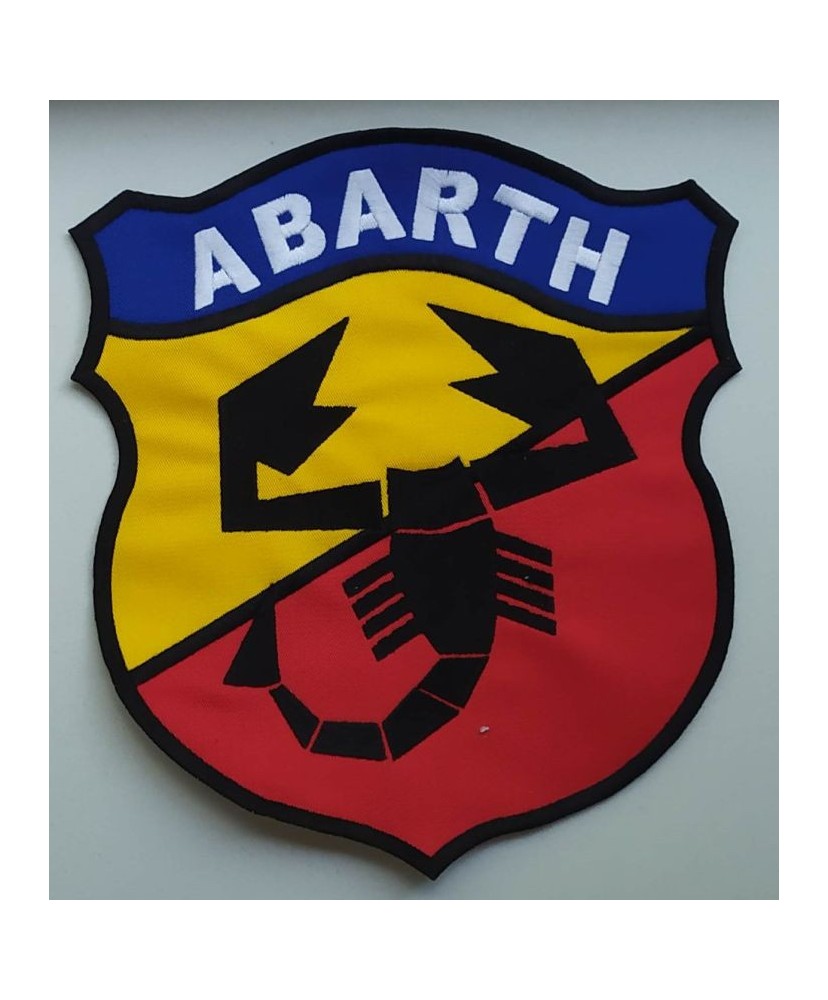 Embroidered patch 22x20 ABARTH