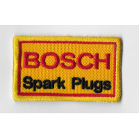 0230 Embroidered patch  6x4 BOSCH Spark Plugs