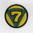 2222 Patch emblema bordado 6X6 BEDFORD VEHICLES