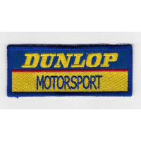 0744 Embroidered patch 10x4 DUNLOP