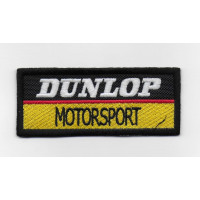 2494 Embroidered patch 10x4 DUNLOP MOTORSPORT