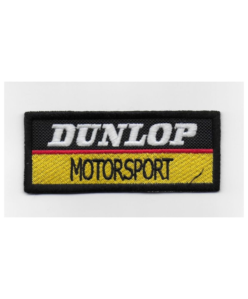 2494 Embroidered patch 10x4 DUNLOP MOTORSPORT
