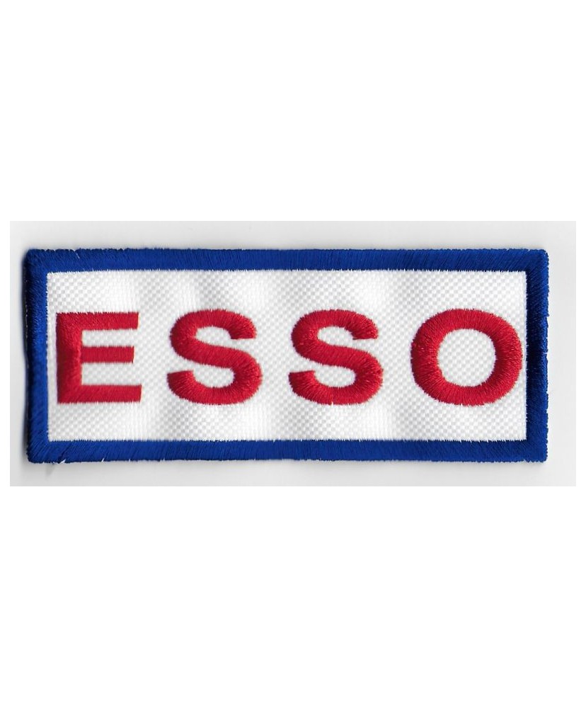 Embroidered patch 10x4 Esso