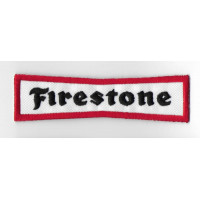 1137 Embroidered patch 10X3 FIRESTONE