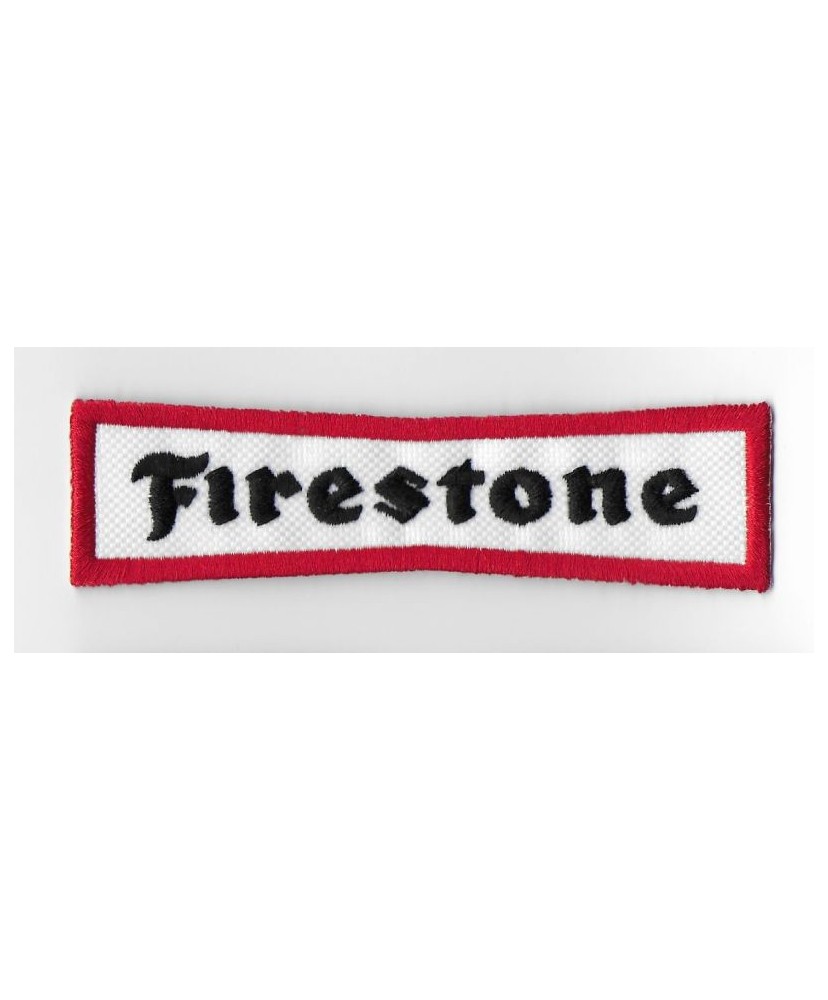 1137 Embroidered patch 10X3 FIRESTONE