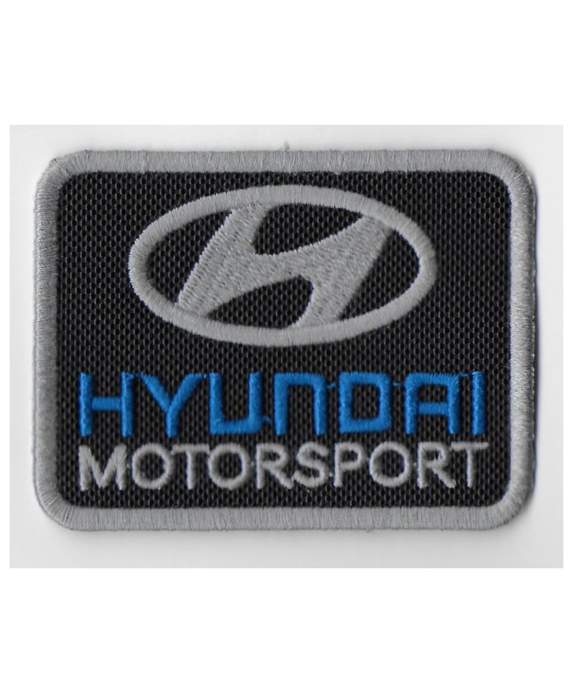 2523 Embroidered patch 8x6 HYUNDAI MOTORSPORT