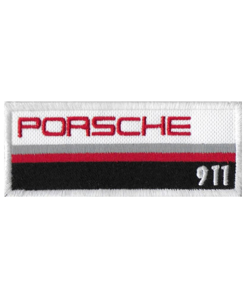 1056 Patch emblema bordado 10x4 PORSCHE 911 50 ANOS