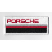 2526 Patch emblema bordado 10x4 PORSCHE 911 MOTORSPORT