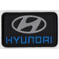 1732 Embroidered patch 9x6 HYUNDAI
