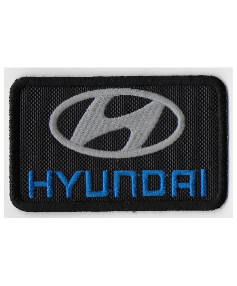 1732 Embroidered patch 9x6 HYUNDAI