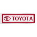 2597 Embroidered patch  sew on 11X3 TOYOTA