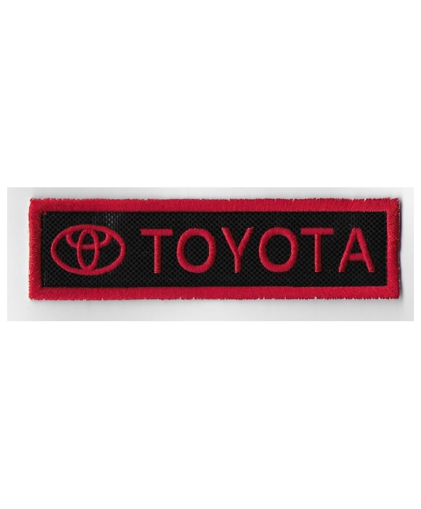 2598 Embroidered patch  sew on 11X3 TOYOTA