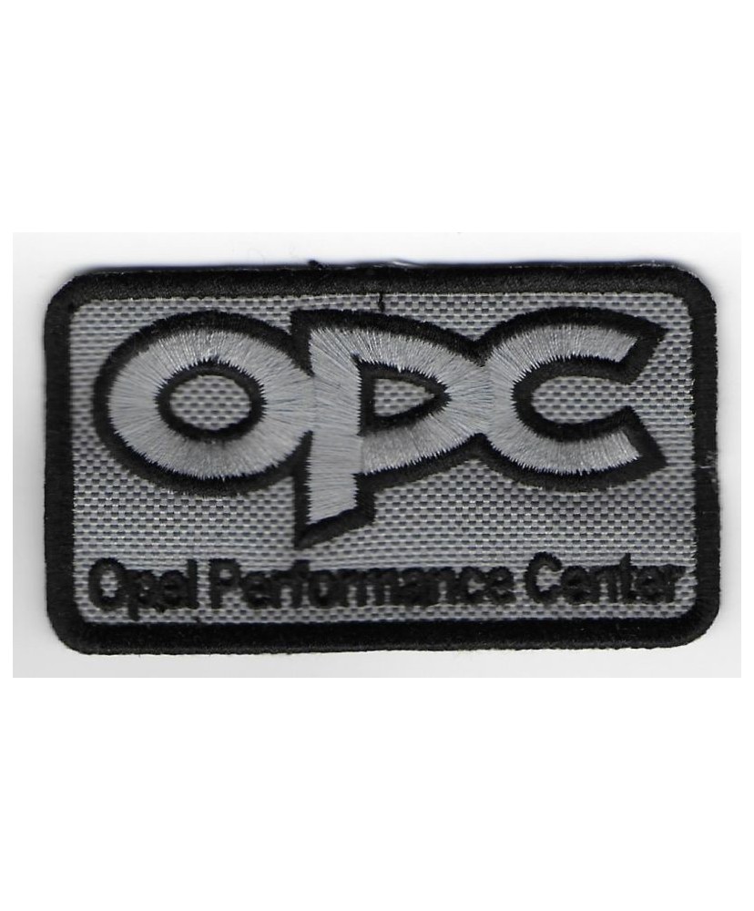 2616 Parche emblema bordado 8X5 OPC OPEL PERFORMANCE CENTER