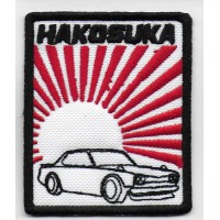 2524 Embroidered patch 8x6 HYUNDAI MOTORSPORT