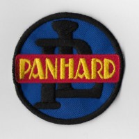 1863 Embroidered patch 7x7 PANHARD LEVASSOR PL