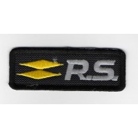 2652 Parche emblema bordado 8X3 RS RENAULT SPORT