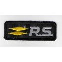 2652 Embroidered patch 8X3 RS RENAULT SPORT