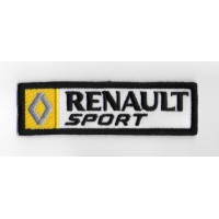 2656 Embroidered patch 10x3 RENAULT