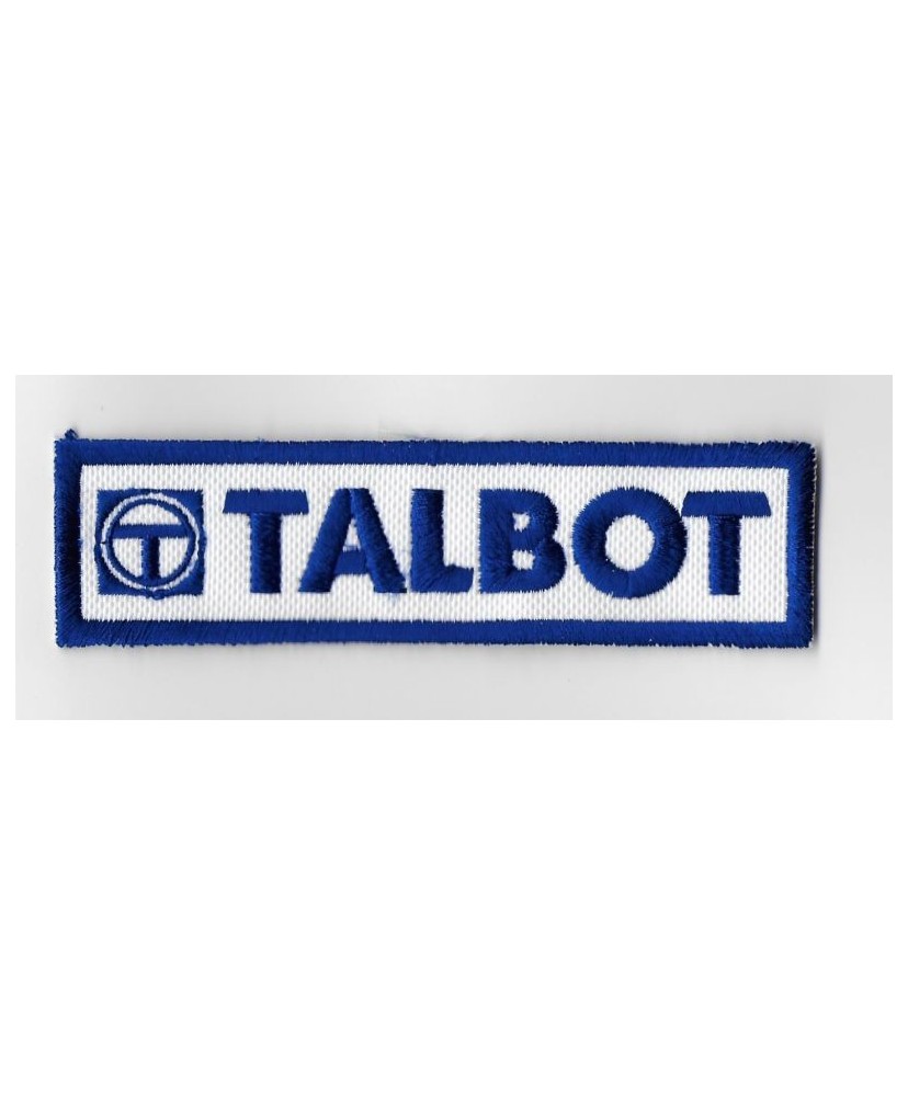 2668 Embroidered patch 11x3 TALBOT