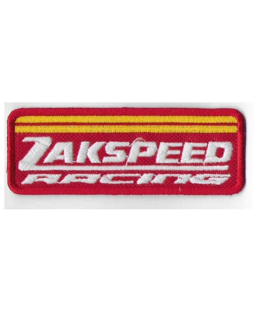 2414 Patch emblema bordado 9X3 ZAKSPEED RACING TEAM