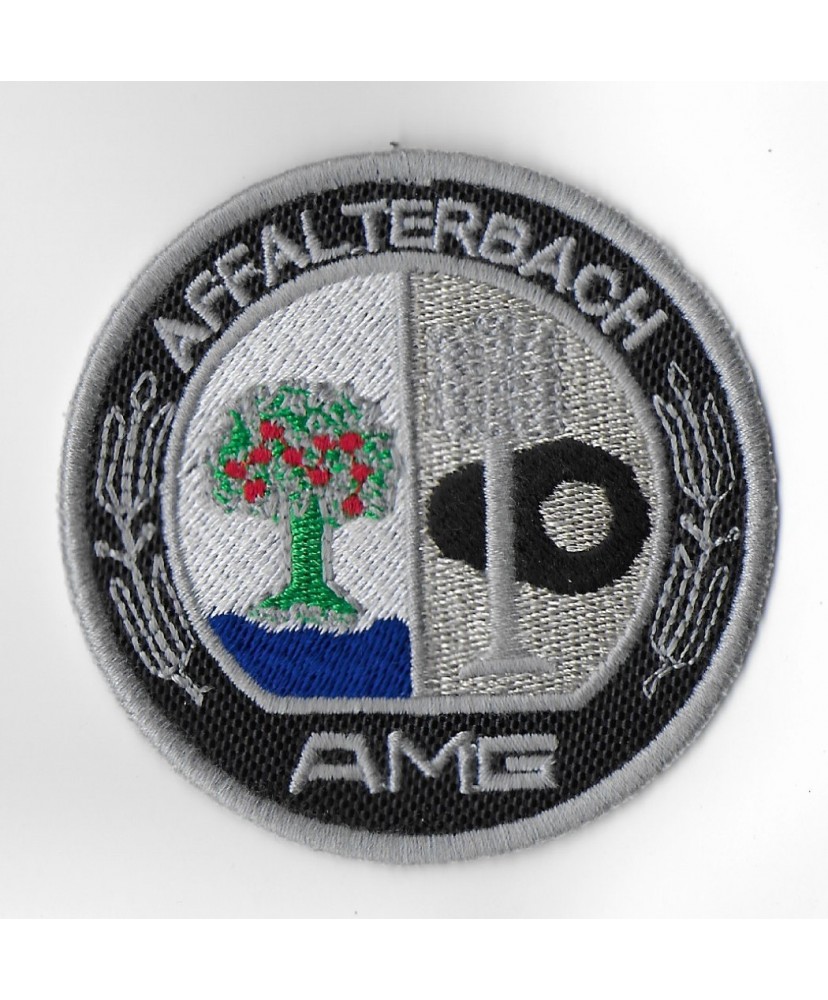 1523 Embroidered patch 7x7 MERCEDES AMG AFFALTERBACH
