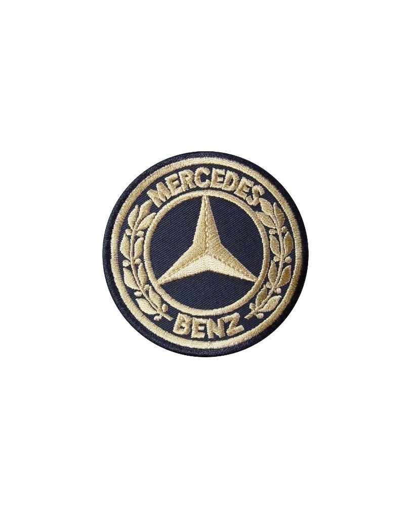 Patch emblema bordado 7x7 MERCEDES BENZ