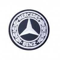 Embroidered patch 7x7 MERCEDES BENZ