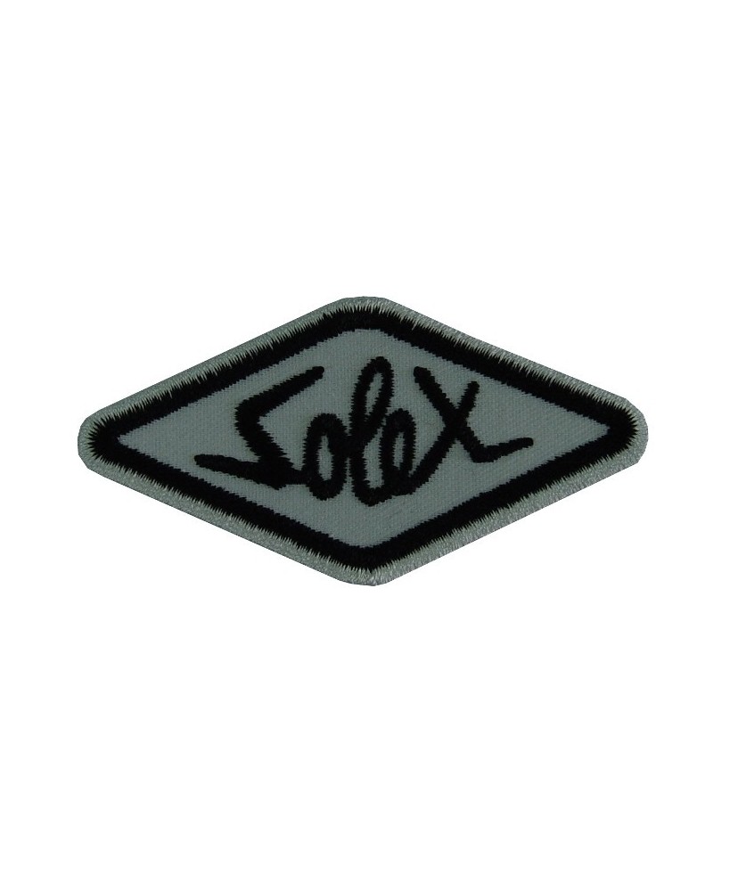 Patch emblema bordado 6X3 SOLEX VELOSOLEX
